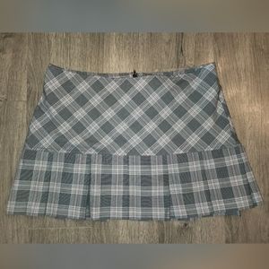 Tracy Evans Limited Y2k plaid pleated mini skirt